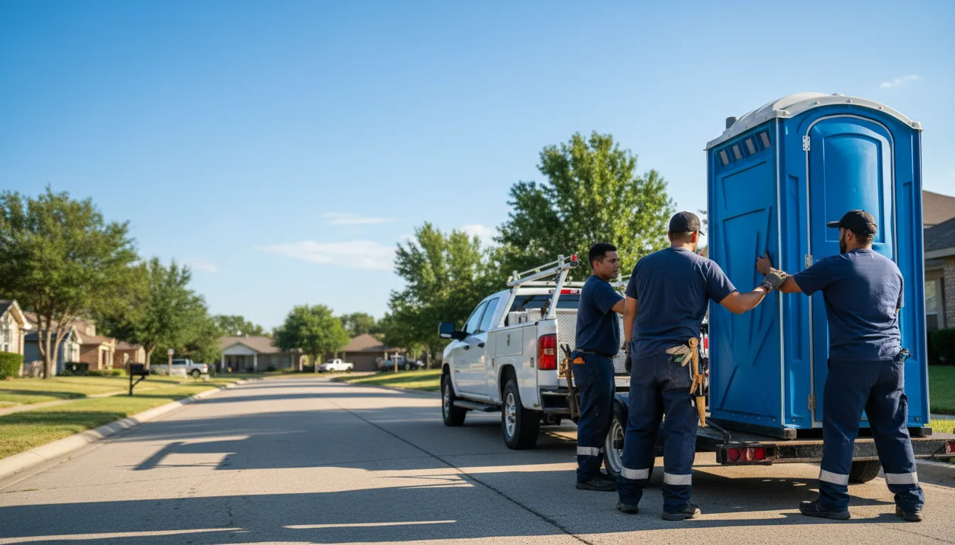 Portable Toilet Rental in Chandler, OK near me